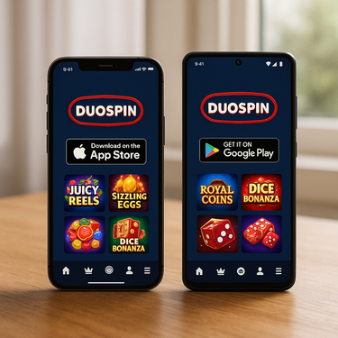 DuoSpin - Mobile Web App Screenshot - iOS and Android Compatible